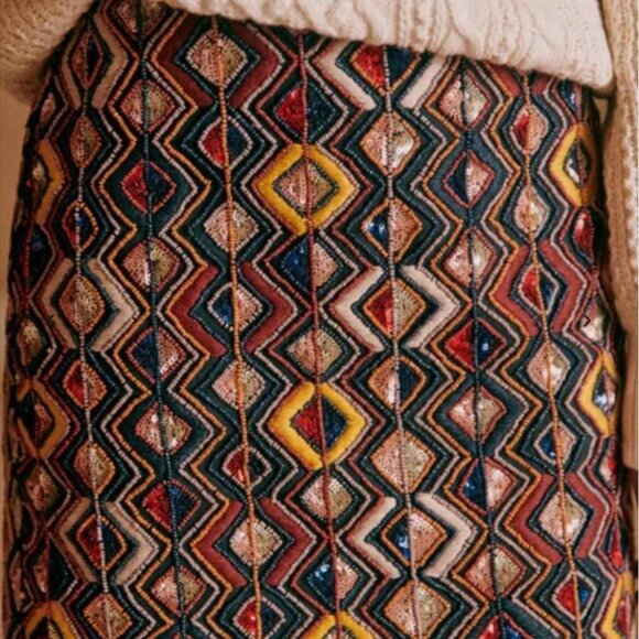 Sezane Malia Sixties Pearl Skirt size 34 (US size 2) - Picture 3 of 8